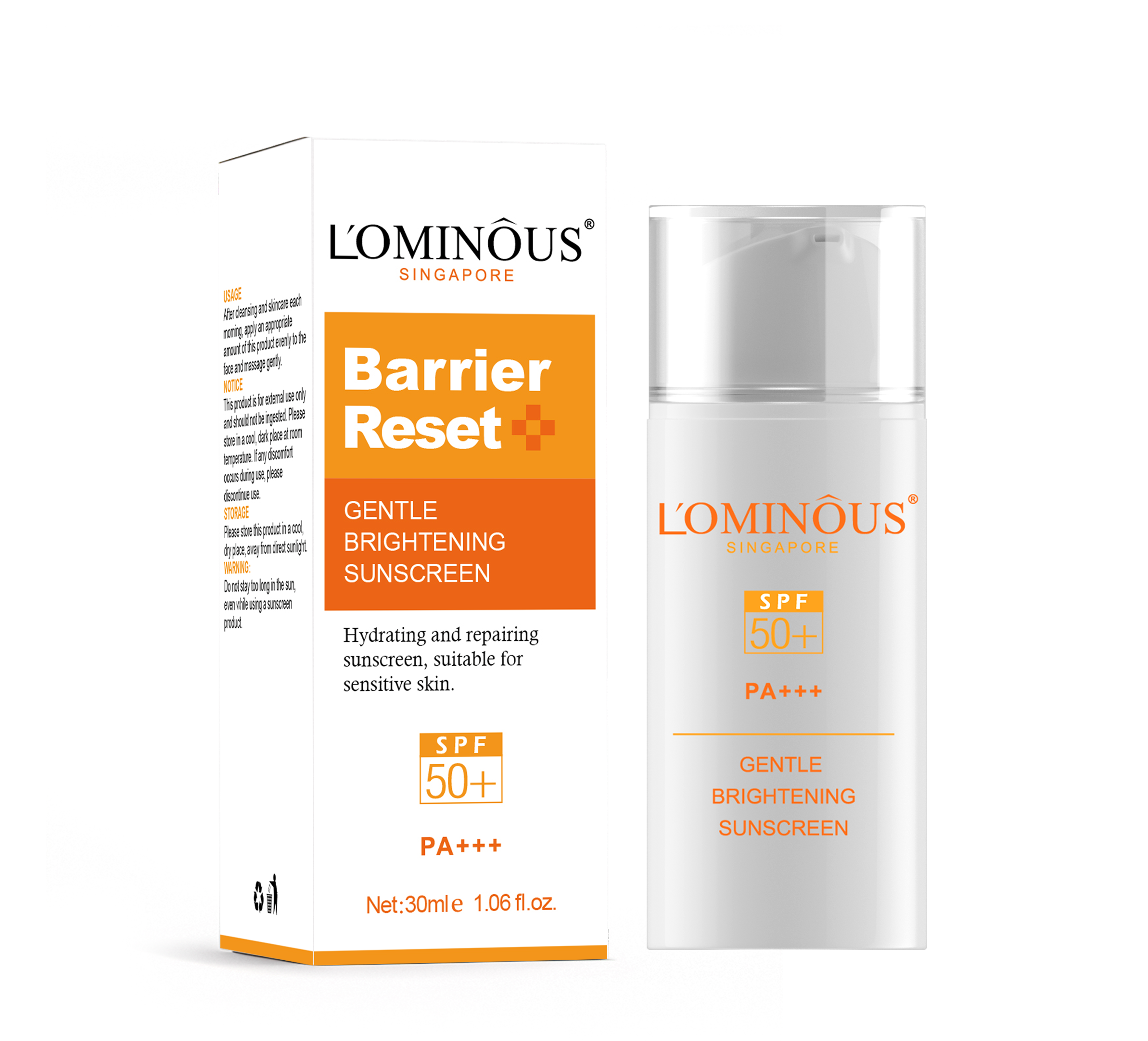 Gentle Brightening Sunscreen (30ml)