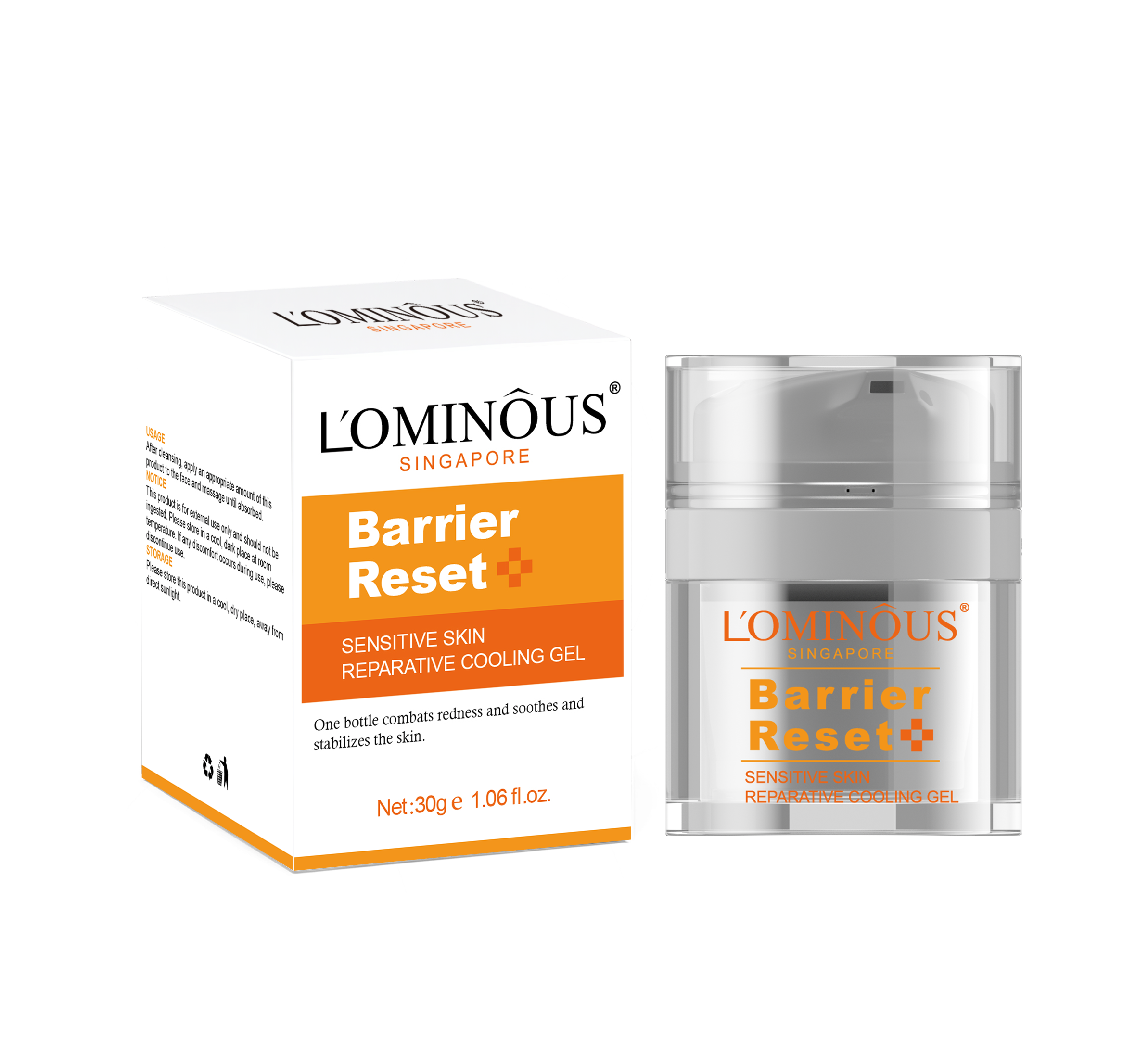 Sensitive Skin Reparative Cooling Gel (30g)